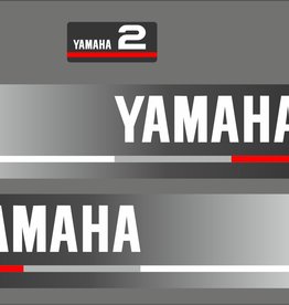 Yamaha Yamaha 2 HP 1990 Sticker Set