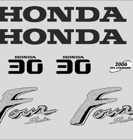 Honda 30 PK  bouwjaar 2003 sticker set
