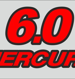 Mercury Mercury 6 PK Sticker Set
