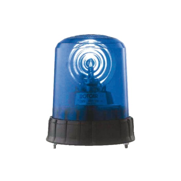 Blue flashing light for emergency vehicles 12/24 V Allesmarine