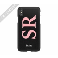 MIM INITIAL CASE (hard case) - black/pink