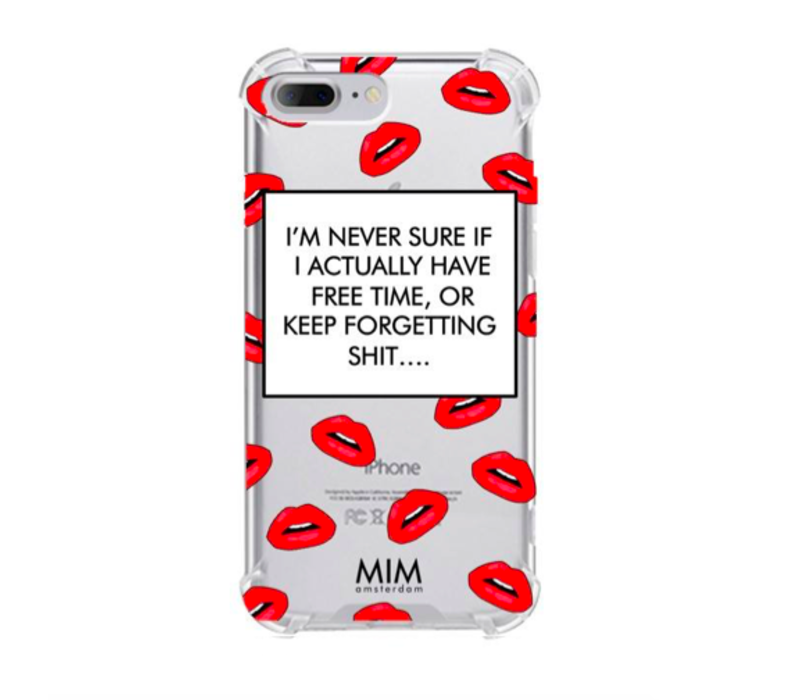 FORGETTING SH*T - MIM TRANSPARENT SOFTCASE
