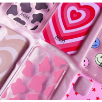 O MY COW TAUPE GEL CASE (shockproof)