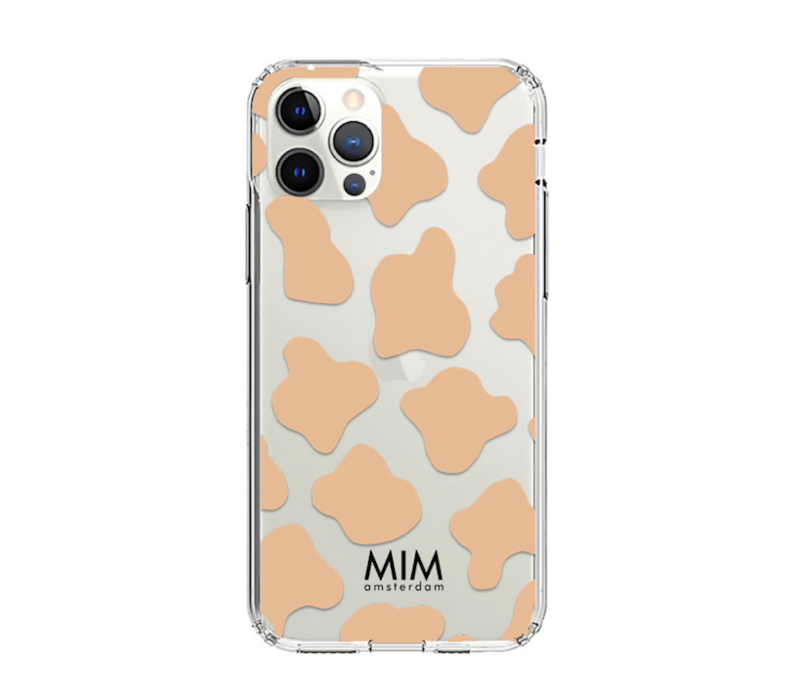 O MY COW TAUPE GEL CASE (shockproof)