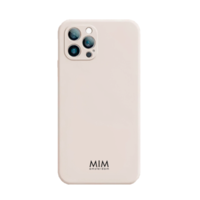 NUDE BASIC - MIM SILICON CASE  (shockproof)