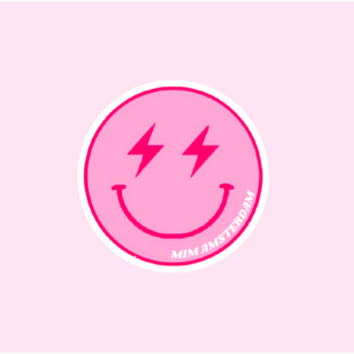 MIM smiley  sticker 