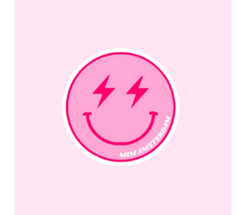 MIM smiley sticker
