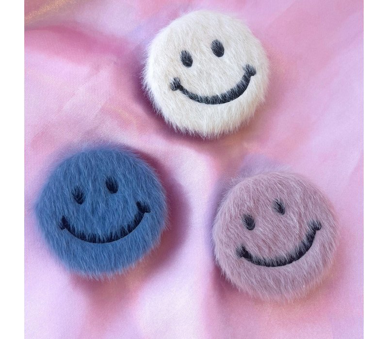 FLUFFY POP SOCKET BLAU