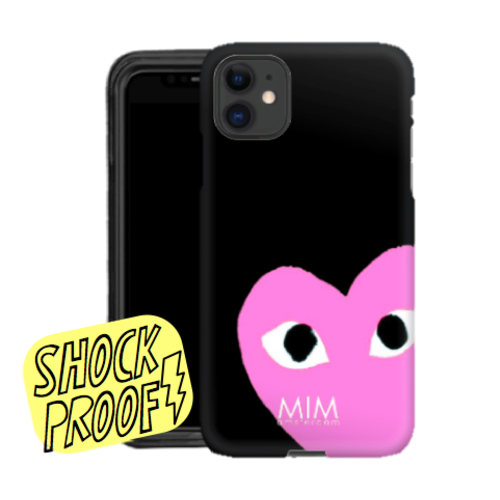 HEART CASE BLACK - MIM SOFTCASE 