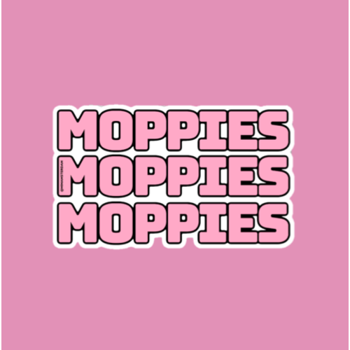 MIM moppies sticker 