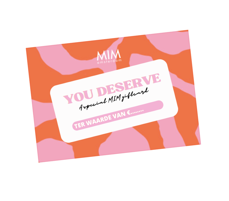 A MIM GIFTCARD (€10-€100)
