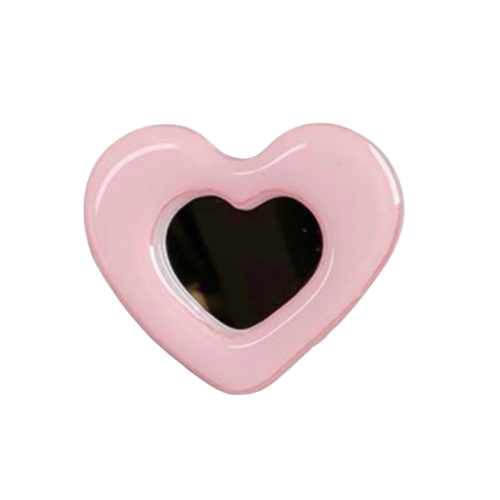 MIRROR HEART POP SOCKET PINK 