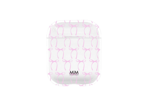 MIM TAKE A BOW PINK - MIM AIRPODS 1&2 CASE