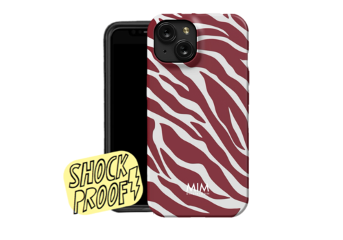 MIM BURGUNDY SEBRA - MIM SOFTCASE