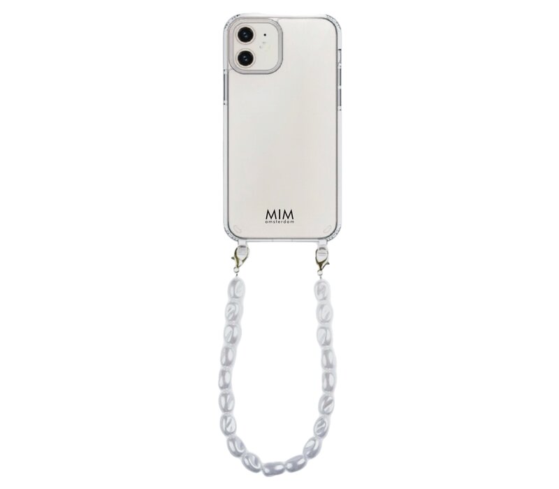 LIKE A PEARL - CASE WITH CORD (shockproof)