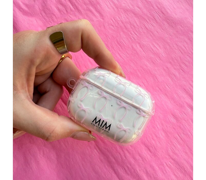 TAKE A BOW PINK - MIM AIRPODS PRO 1 CASE
