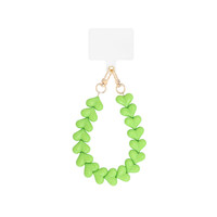 LOVE ME HEART CORD GREEN + PHONECARD