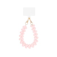 LOVE ME HEART CORD BABY PINK + PHONECARD