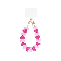 LOVE ME HEART CORD MULTI PURPLE + PHONECARD