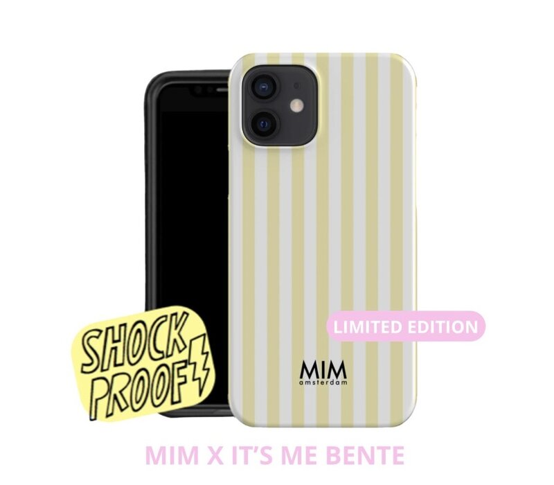 SANTORINI STRIPES YELLOW - MIM X IT’s Me Bente (paradise collection)