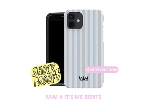 MIM SANTORINI STRIPES BLUE - MIM X IT’s Me Bente (paradise collection)