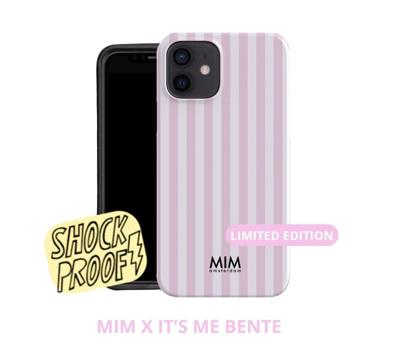 SANTORINI STRIPES PINK - MIM X IT’s Me Bente (paradise collection)