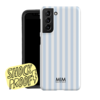 MIM SANTORINI STRIPES BLUE - MIM SAMSUNG 2 LAYER CASE