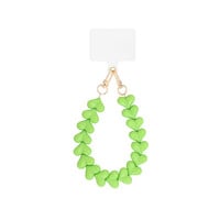 LOVE ME HEART CORD WHITE + PHONECARD