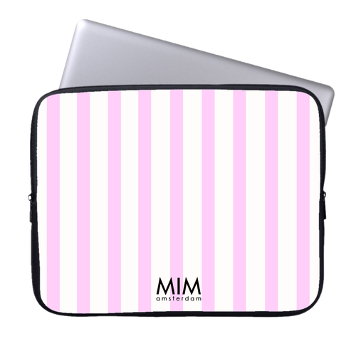 SANTORINI STRIPES - MIM LAPTOP SLEEVE  SANTORINI STRIPES - MIM LAPTOP SLEEVE