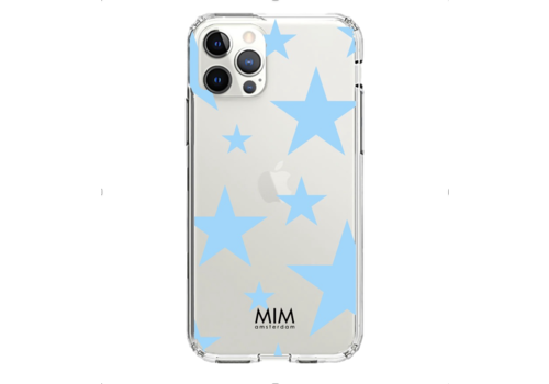 COLORPOP STARS BLAU - GELHÜLLE (stoßfest)