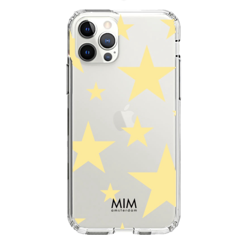 COLORPOP STARS GELB - GELHÜLLE (stoßfest) 