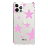 COLORPOP STARS PINK - GEL CASE (shockproof)
