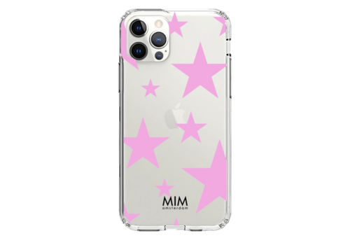 COLORPOP STARS PINK - GEL CASE (shockproof)