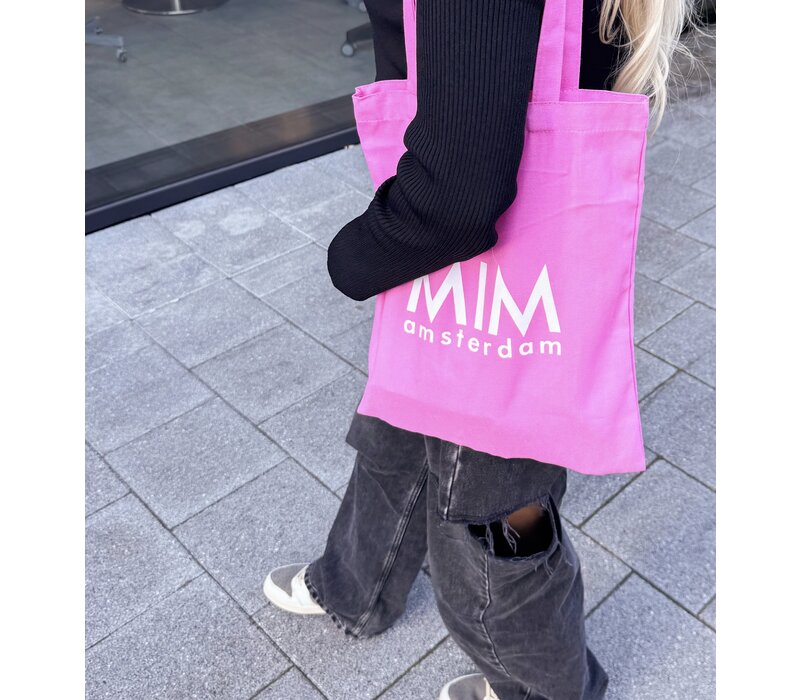 MIM TOTE BAG BLACK