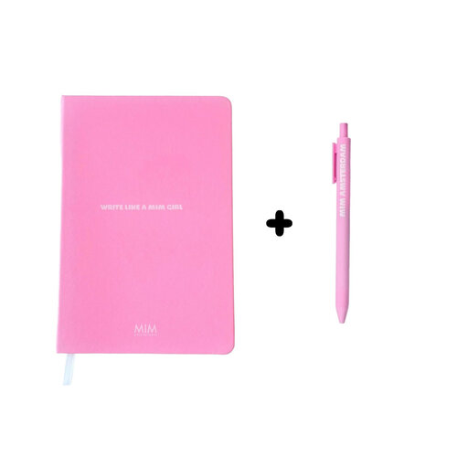 MIM NOTIZBUCH + STIFT  MIM NOTIZBUCH + STIFT