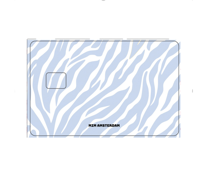 BLUE SEBRA - MIM DEBIT CARD STICKER