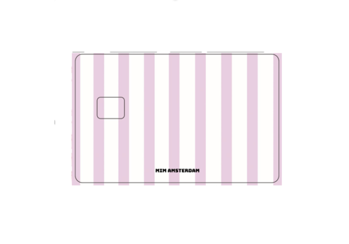 SANTORINI STRIPE - MIM DEBIT CARD STICKER SANTORINI STRIPE - MIM DEBIT CARD STICKER