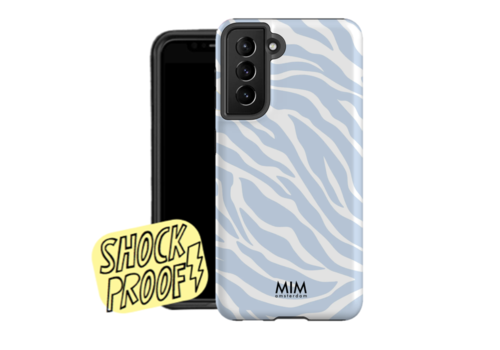 MIM BLUE SEBRA - MIM SAMSUNG 2 LAYER CASE