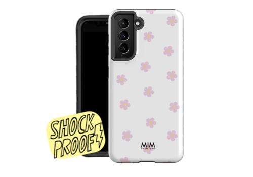 MIM FLIRTY FLOWER - MIM SAMSUNG 2 LAYER CASE