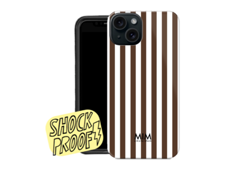 MIM STRIPES BROWN - MIM SOFTCASE