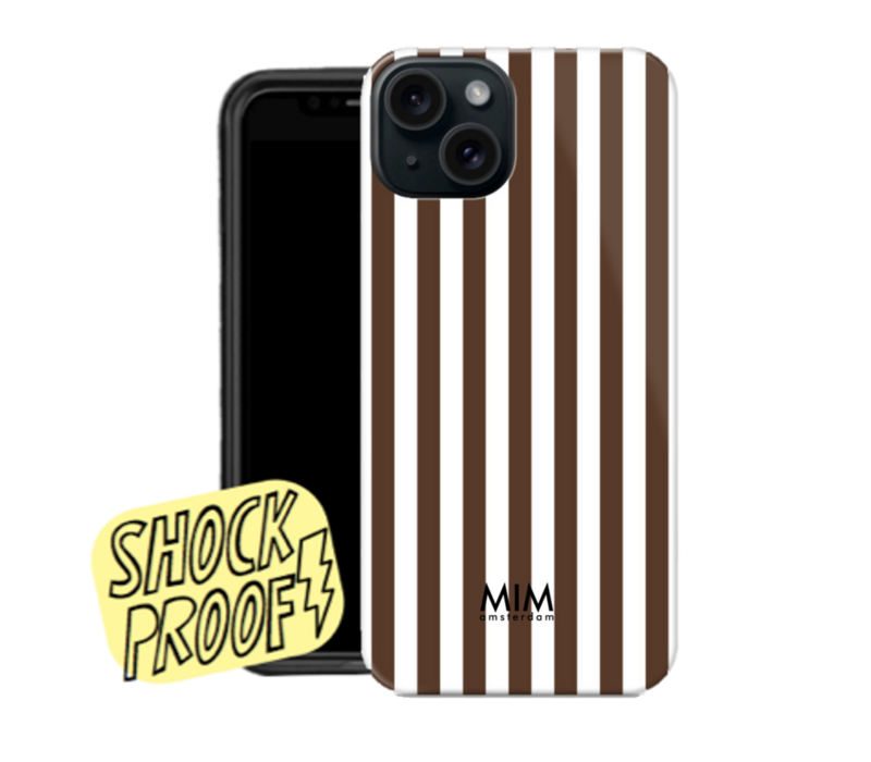 STRIPES BROWN - MIM SOFTCASE