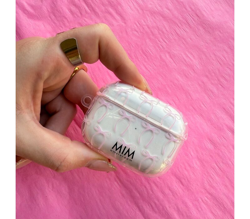TAKE A BOW PINK - MIM AIRPODS PRO 3 CASE