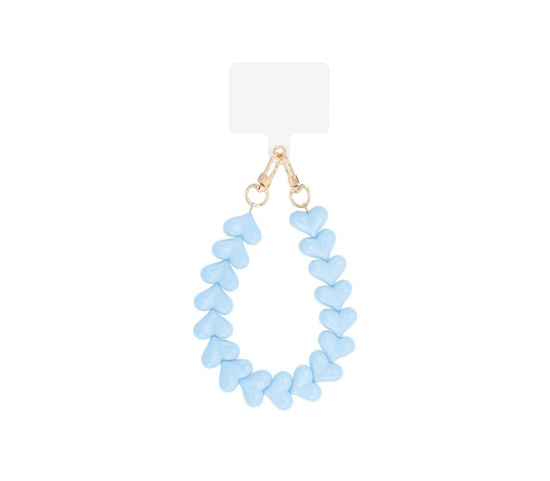 LOVE ME HEART CORD LEOPARD GREY + PHONECARD