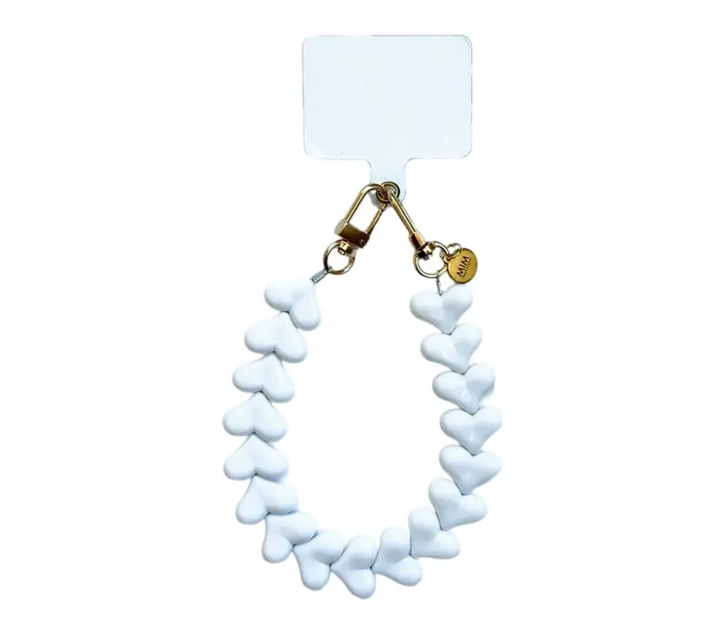 LOVE ME HEART CORD LEOPARD GREY + PHONECARD