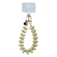 LOVE ME HEART CORD METALLIC RED + PHONECARD