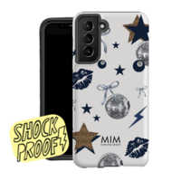 RED SPARKS - MIM SAMSUNG 2 LAYER CASE   - Copy