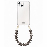 ATTACHED LOVER GREY LEOPARD - CASE WITH CORD (shockproof)
