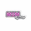 MIM LLOVE ME HEART CORD METALLIC PINK + PHONECARD - Copy