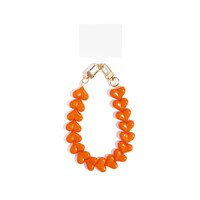LOVE ME HEART CORD ORANGE + PHONECARD
