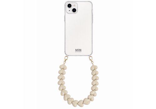 MIM ATTACHED LOVER TAUPE - CASE WITH CORD (shockproof)